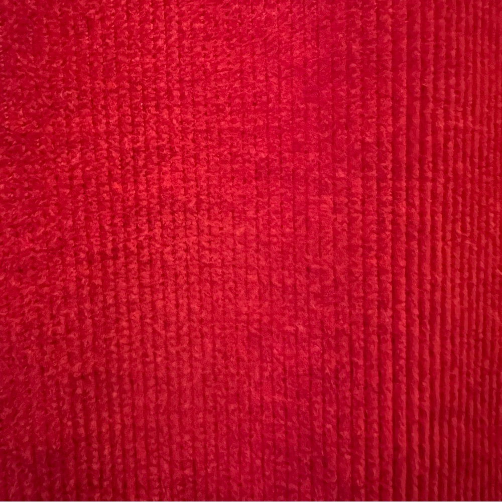 REFORMATION Wide Leg Corduroy Pants High Rise Red - Picture 6 of 13